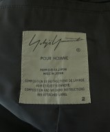 yohji yamamoto POUR HOMME（ヨウジヤマモトプールオム）カジュアルシャツ 黒 サイズ:2(S位) メンズ/2200689173059