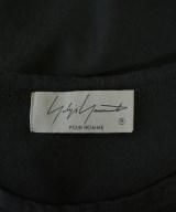 yohji yamamoto POUR HOMME（ヨウジヤマモトプールオム）Tシャツ・カットソー 黒 サイズ:3(M位) メンズ/2200689492044