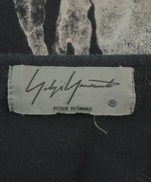yohji yamamoto POUR HOMME（ヨウジヤマモトプールオム）Tシャツ・カットソー 黒 サイズ:3(M位) メンズ/2200685624029