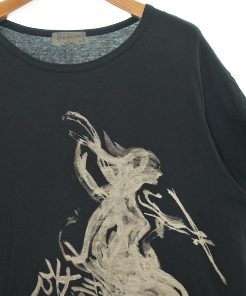 yohji yamamoto POUR HOMME（ヨウジヤマモトプールオム）Tシャツ・カットソー 黒 サイズ:3(M位) メンズ/2200690406245