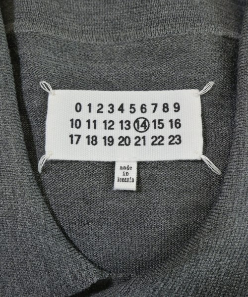 Maison Margiela（メゾンマルジェラ）カーディガン グレー サイズ:M メンズ/2200690825091