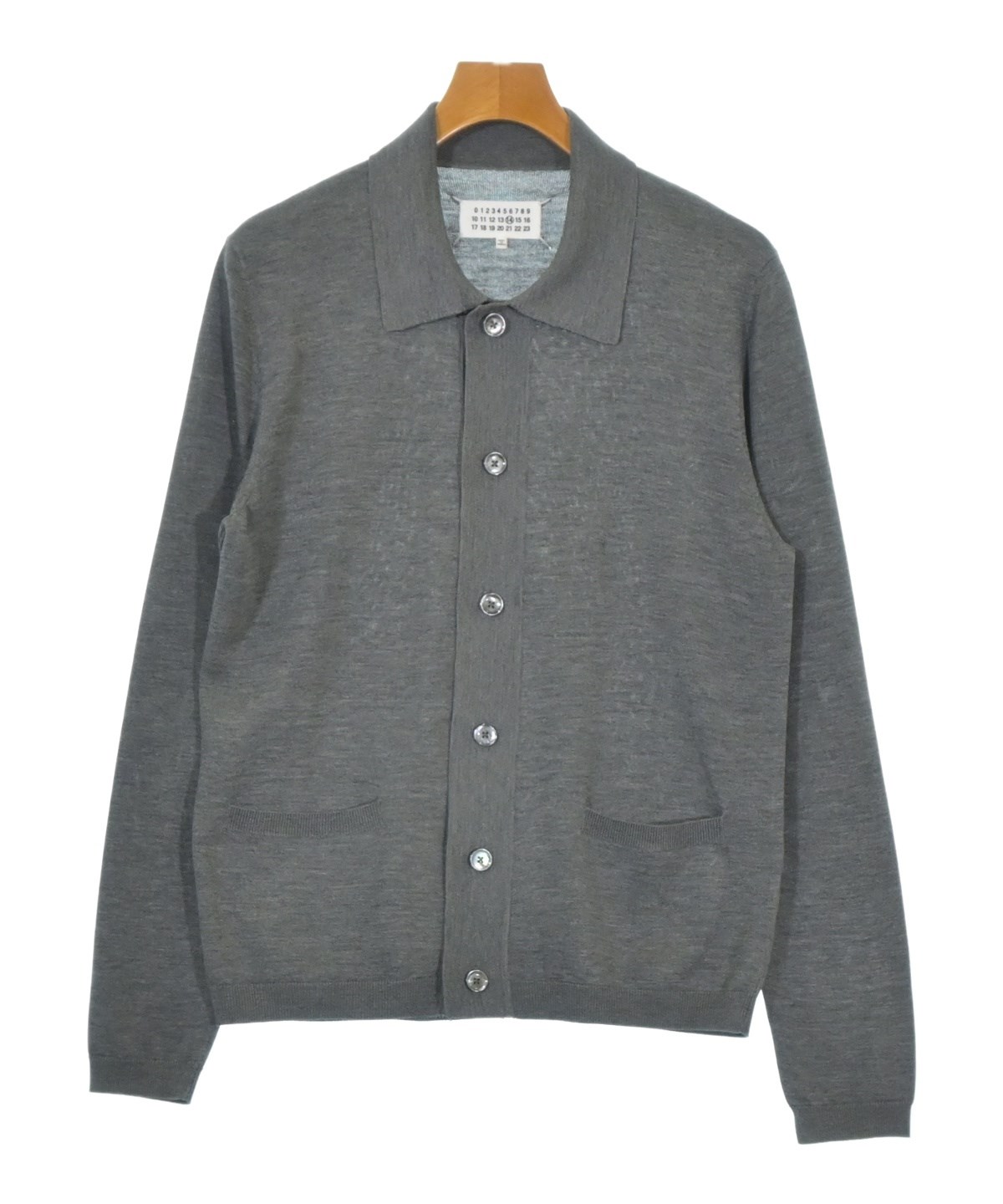 メゾンマルジェラ　グレー カーディガン　size M Maison Margiela（メゾンマルジェラ）カーディガン グレー サイズ:M