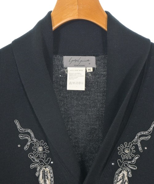yohji yamamoto POUR HOMME（ヨウジヤマモトプールオム）カーディガン 黒 サイズ:M メンズ/2200683393026