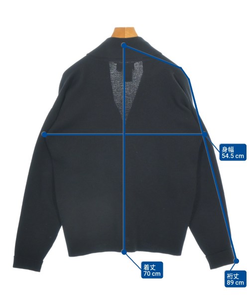 yohji yamamoto POUR HOMME（ヨウジヤマモトプールオム）カーディガン 黒 サイズ:M メンズ/2200683393026