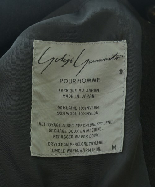 yohji yamamoto POUR HOMME（ヨウジヤマモトプールオム）その他 黒 サイズ:M メンズ/2200689903014