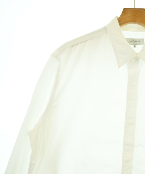 yohji yamamoto POUR HOMME（ヨウジヤマモトプールオム）カジュアルシャツ 白 サイズ:3(M位) メンズ/2200693505013