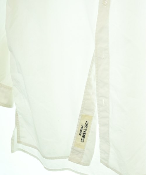 yohji yamamoto POUR HOMME（ヨウジヤマモトプールオム）カジュアルシャツ 白 サイズ:3(M位) メンズ/2200693505013