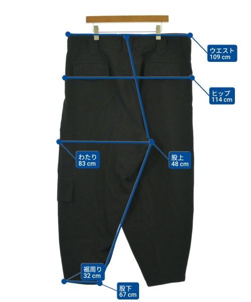 yohji yamamoto POUR HOMME（ヨウジヤマモトプールオム）その他 黒 サイズ:2(S位) メンズ/2200693505051
