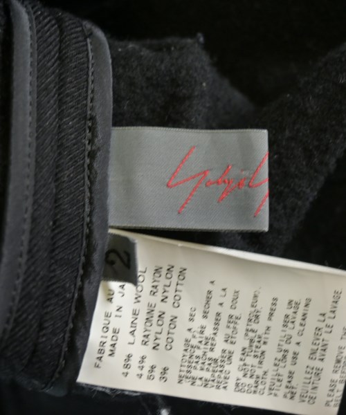 Yohji Yamamoto +NOIR（ヨウジヤマモトプリュスノアール）トレンチコート 黒 サイズ:2(S位) レディース/2200619591106