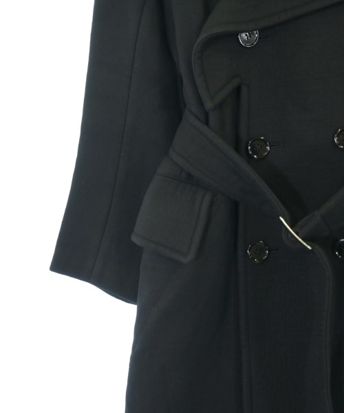 Yohji Yamamoto +NOIR（ヨウジヤマモトプリュスノアール）トレンチコート 黒 サイズ:2(S位) レディース/2200619591106