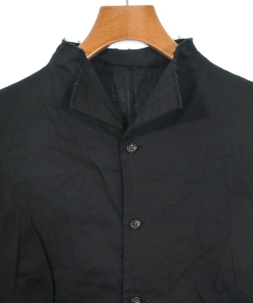 Yohji Yamamoto +NOIR（ヨウジヤマモトプリュスノアール）カジュアルシャツ 黒 サイズ:1(XS位) レディース/2200620740098