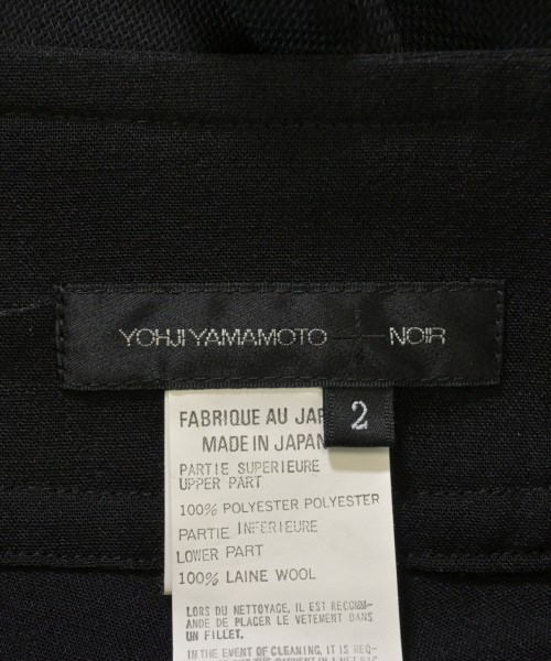 Yohji Yamamoto +NOIR（ヨウジヤマモトプリュスノアール）その他 黒 サイズ:2(S位) レディース/2200620740128