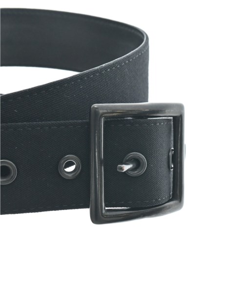 Yohji Yamamoto +NOIR（ヨウジヤマモトプリュスノアール）ベルト 黒 サイズ:- レディース/2200632965212