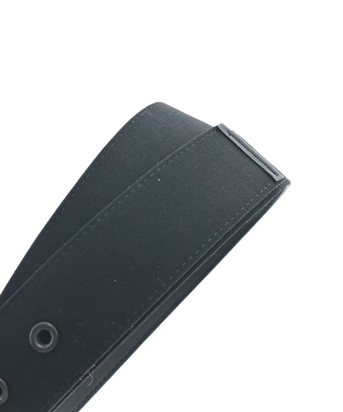 Yohji Yamamoto +NOIR（ヨウジヤマモトプリュスノアール）ベルト 黒 サイズ:- レディース/2200632965212