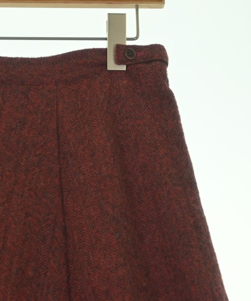 Yohji Yamamoto +NOIR（ヨウジヤマモトプリュスノアール）ロング・マキシ丈スカート 赤 サイズ:1(XS位) レディース/2200638299021