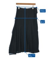 Yohji Yamamoto +NOIR（ヨウジヤマモトプリュスノアール）ロング・マキシ丈スカート 黒 サイズ:1(XS位) レディース/2200639578057