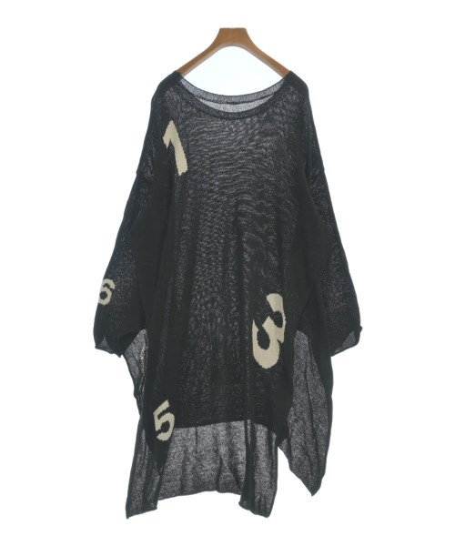 Yohji Yamamoto +NOIR（ヨウジヤマモトプリュスノアール）ニット・セーター 黒 サイズ:2(S位) レディース/2200642133021