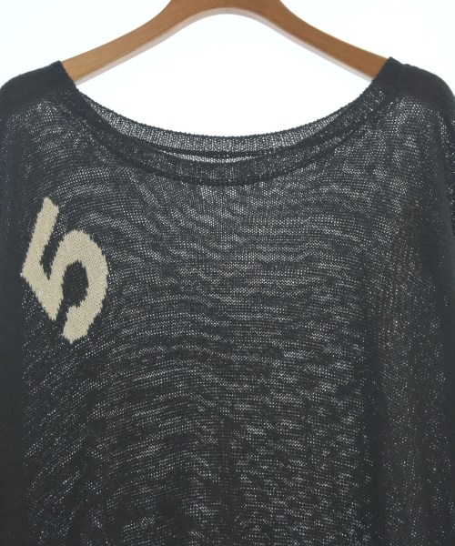 Yohji Yamamoto +NOIR（ヨウジヤマモトプリュスノアール）ニット・セーター 黒 サイズ:2(S位) レディース/2200642133021