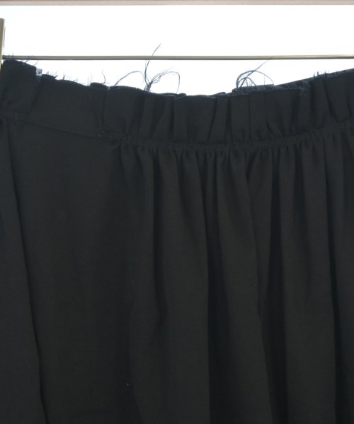 Yohji Yamamoto +NOIR（ヨウジヤマモトプリュスノアール）ロング・マキシ丈スカート 黒 サイズ:1(XS位) レディース/2200635188038
