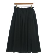 Yohji Yamamoto +NOIR（ヨウジヤマモトプリュスノアール）ロング・マキシ丈スカート 黒 サイズ:1(XS位) レディース/2200635188038