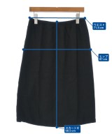 Yohji Yamamoto（ヨウジヤマモト）ひざ丈スカート 黒 サイズ:2(S位) レディース/2200643824263