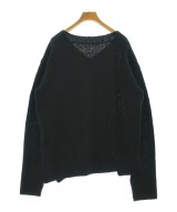 Yohji Yamamoto +NOIR（ヨウジヤマモトプリュスノアール）ニット・セーター 黒 サイズ:2(S位) レディース/2200622989150