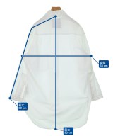 Yohji Yamamoto +NOIR（ヨウジヤマモトプリュスノアール）カジュアルシャツ 白 サイズ:1(XS位) レディース/2200623161043