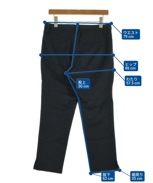 Yohji Yamamoto +NOIR（ヨウジヤマモトプリュスノアール）その他 紺 サイズ:2(S位) レディース/2200613549509