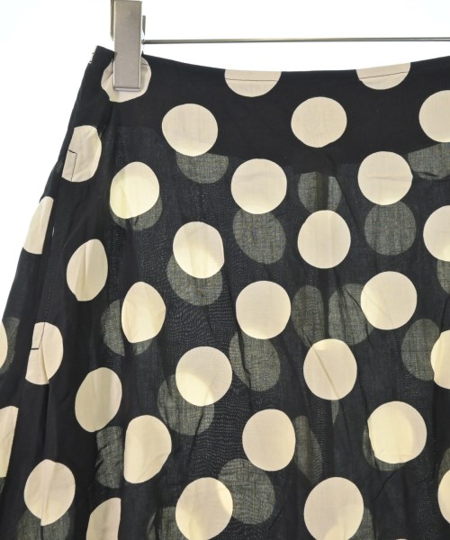 Yohji Yamamoto +NOIR（ヨウジヤマモトプリュスノアール）ロング・マキシ丈スカート 黒 サイズ:1(XS位) レディース/2200624688082