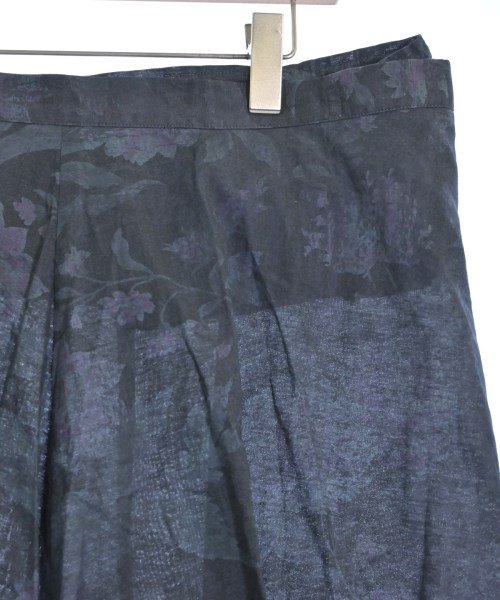 Yohji Yamamoto +NOIR（ヨウジヤマモトプリュスノアール）ロング・マキシ丈スカート 紺 サイズ:1(XS位) レディース/2200613345019