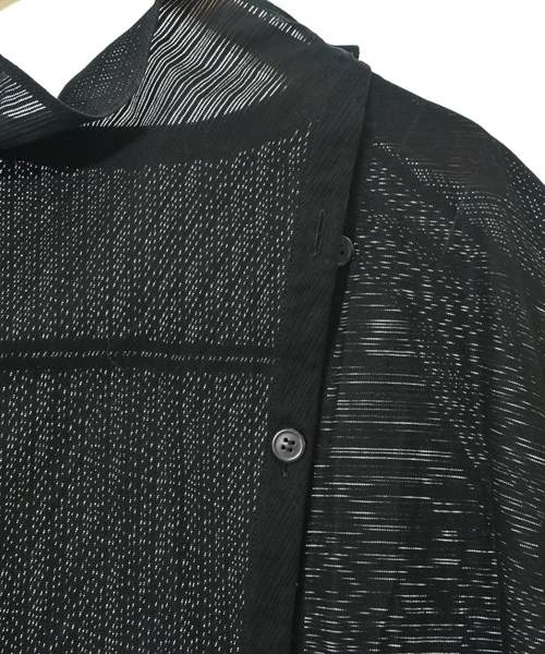 Yohji Yamamoto +NOIR（ヨウジヤマモトプリュスノアール）ブラウス 黒 サイズ:1(XS位) レディース/2200608505091