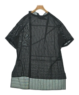 Yohji Yamamoto +NOIR（ヨウジヤマモトプリュスノアール）ブラウス 黒 サイズ:1(XS位) レディース/2200608505091