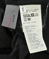 Yohji Yamamoto +NOIR（ヨウジヤマモトプリュスノアール）ブラウス 黒 サイズ:1(XS位) レディース/2200608505091