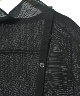 Yohji Yamamoto +NOIR（ヨウジヤマモトプリュスノアール）ブラウス 黒 サイズ:1(XS位) レディース/2200608505091