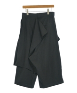 Yohji Yamamoto +NOIR（ヨウジヤマモトプリュスノアール）クロップドパンツ 黒 サイズ:1(XS位) レディース/2200608505114