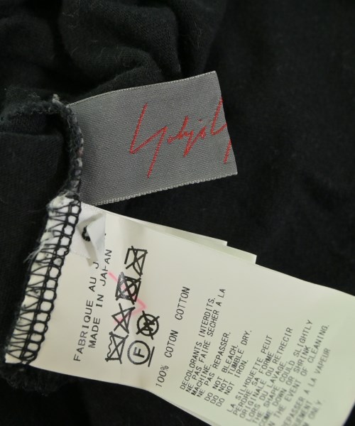 Yohji Yamamoto +NOIR（ヨウジヤマモトプリュスノアール）Tシャツ・カットソー 黒 サイズ:2(S位) レディース/2200614344035