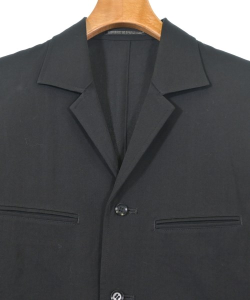 Yohji Yamamoto +NOIR（ヨウジヤマモトプリュスノアール）カジュアルジャケット 黒 サイズ:1(XS位) レディース/2200614711028