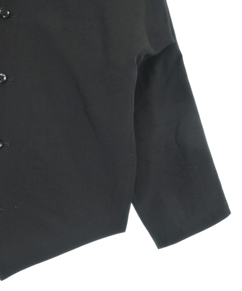Yohji Yamamoto +NOIR（ヨウジヤマモトプリュスノアール）カジュアルジャケット 黒 サイズ:1(XS位) レディース/2200614711028