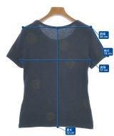 Yohji Yamamoto +NOIR（ヨウジヤマモトプリュスノアール）Tシャツ・カットソー 紺 サイズ:2(S位) レディース/2200611020550