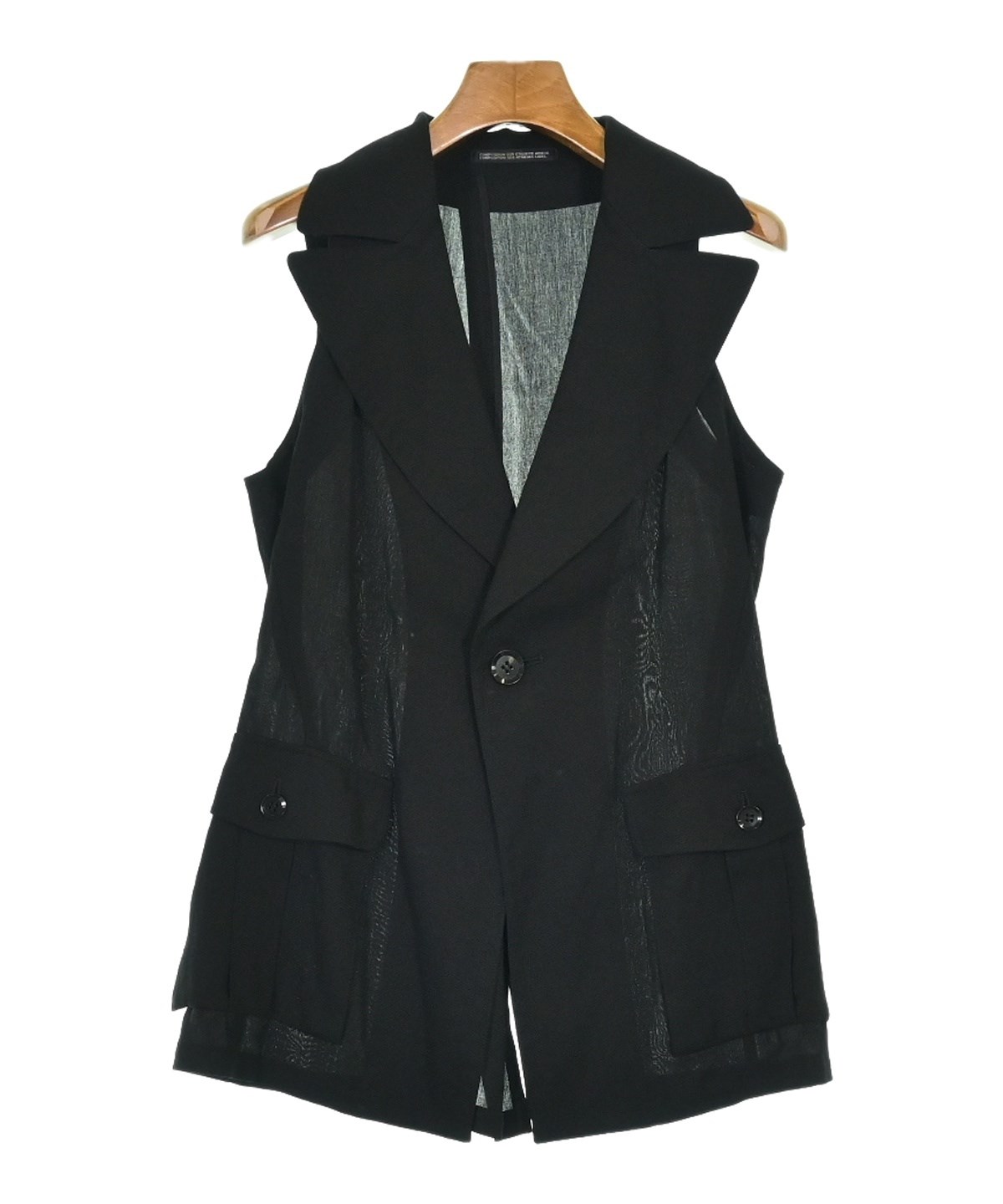 極美品◎ヨウジヤマモトプリュスノアール テーラードジャケット アシンメトリー Yohji Yamamoto +NOIR（ヨウジヤマモトプリュスノアール）その他