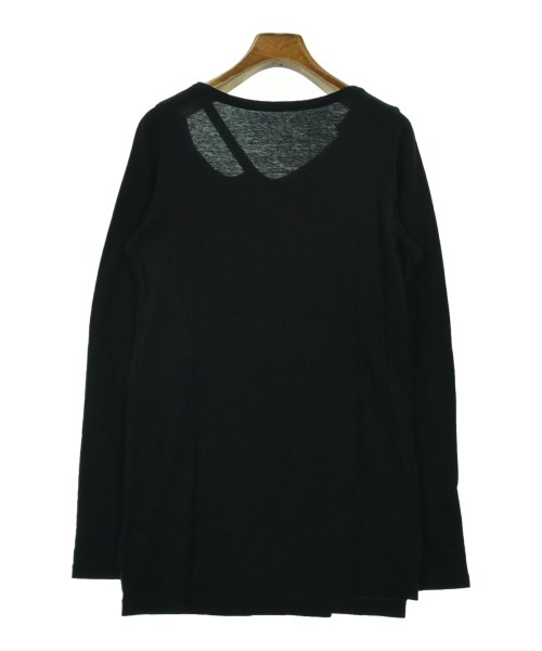 Yohji Yamamoto +NOIR（ヨウジヤマモトプリュスノアール）Tシャツ・カットソー 黒 サイズ:2(S位) レディース/2200608185095