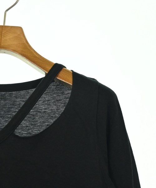 Yohji Yamamoto +NOIR（ヨウジヤマモトプリュスノアール）Tシャツ・カットソー 黒 サイズ:2(S位) レディース/2200608185095