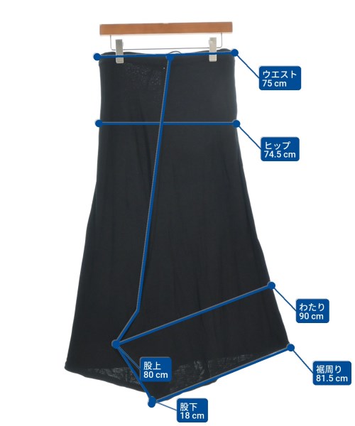 Yohji Yamamoto +NOIR（ヨウジヤマモトプリュスノアール）その他 黒 サイズ:1(XS位) レディース/2200663047369