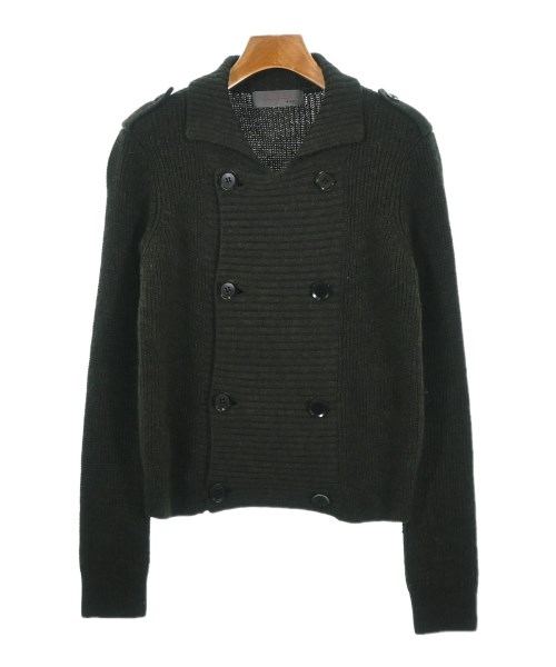 YOHJI YAMAMOTO +NOIR(ヨウジヤマモトプリュスノアール)カーディガン カーキ サイズ:2(S位)/2200676210057