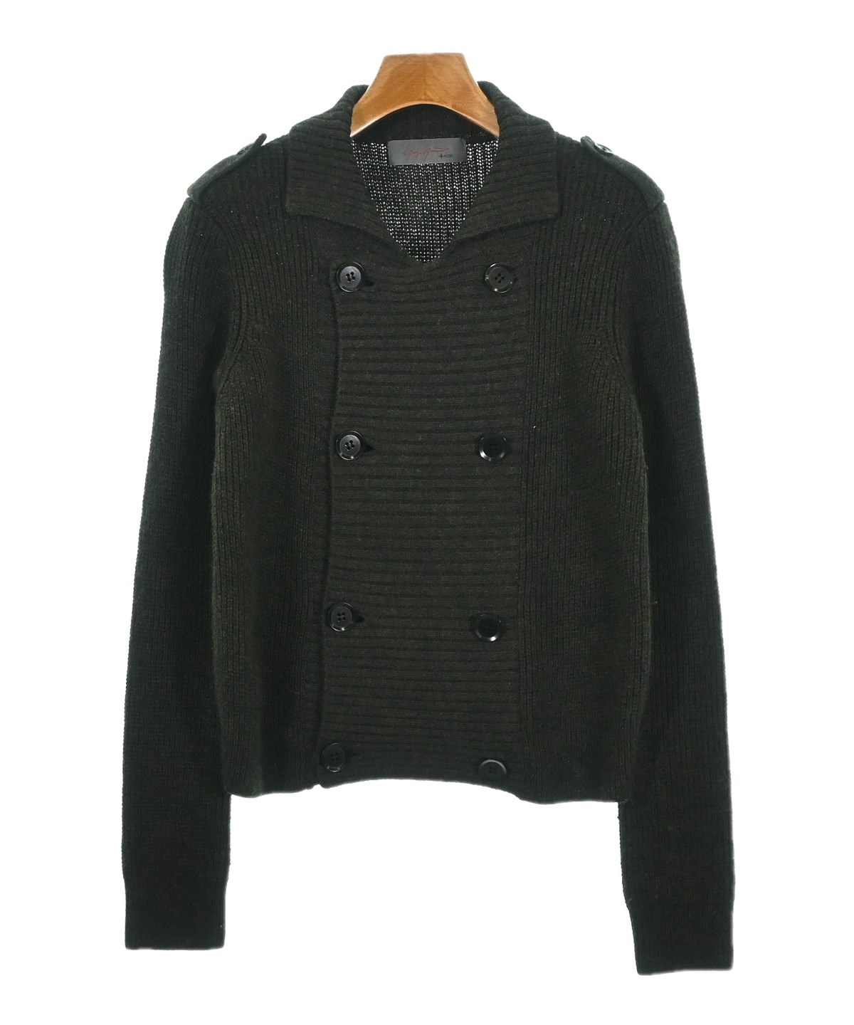 ヨウジヤマモトノアール　NR-T07-173 カーディガン Yohji Yamamoto +NOIR（ヨウジヤマモトプリュスノアール）カーディガン