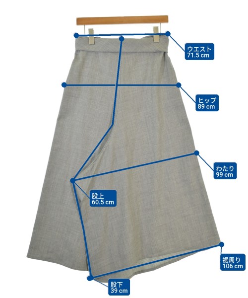 Yohji Yamamoto +NOIR（ヨウジヤマモトプリュスノアール）その他 グレー サイズ:1(XS位) レディース/2200661838013