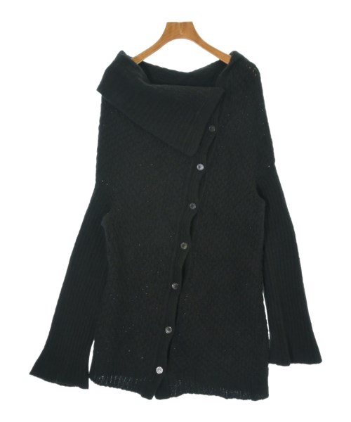 YOHJI YAMAMOTO +NOIR(ヨウジヤマモトプリュスノアール)カーディガン 黒 サイズ:3(M位)/2200674833029