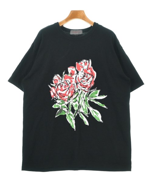 YOHJI YAMAMOTO +NOIR(ヨウジヤマモトプリュスノアール)Tシャツ・カットソー 黒 サイズ:-(XL位)/2200693663010