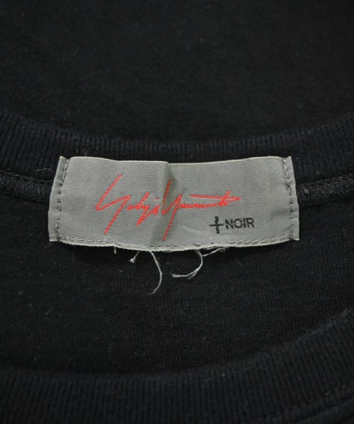 Yohji Yamamoto +NOIR（ヨウジヤマモトプリュスノアール）Tシャツ・カットソー 黒 サイズ:-(XL位) レディース/2200693663010