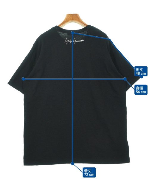 Yohji Yamamoto +NOIR（ヨウジヤマモトプリュスノアール）Tシャツ・カットソー 黒 サイズ:-(XL位) レディース/2200693663010